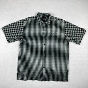 Fubu Shirt Mens Large Blue Yellow‎  Streetwear Casual Hip Hop Rapper Workwear